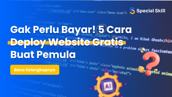 Gak Perlu Bayar! 5 Cara Deploy Website Gratis Buat Pemula