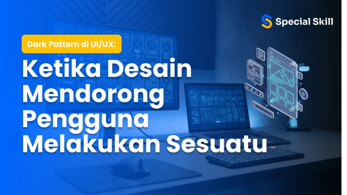 dark pattern UI/UX pada desain antarmuka