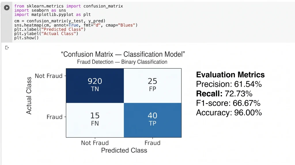 confusion matrix untuk memahami kesalahan prediksi machine learning