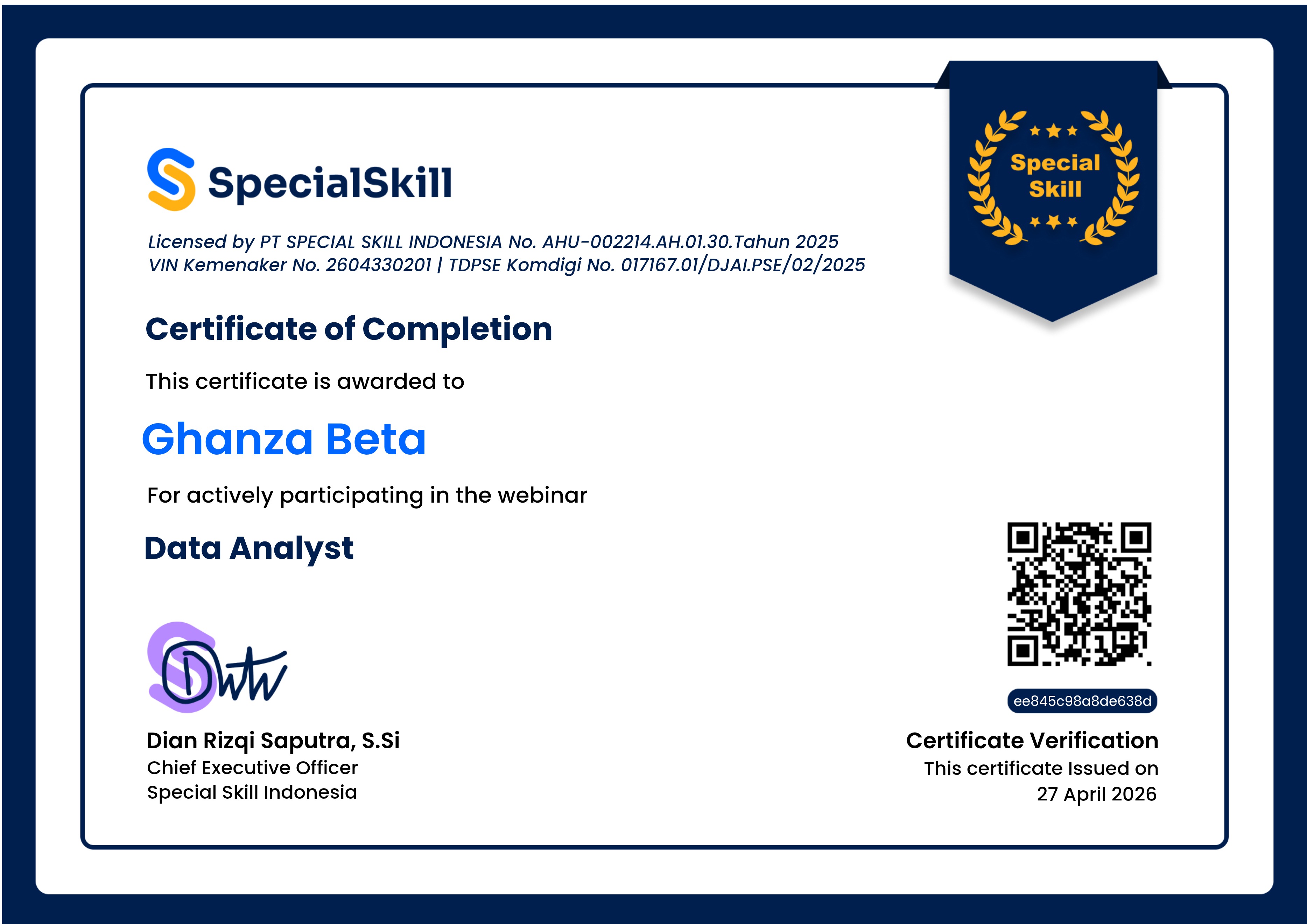 Data Analyst