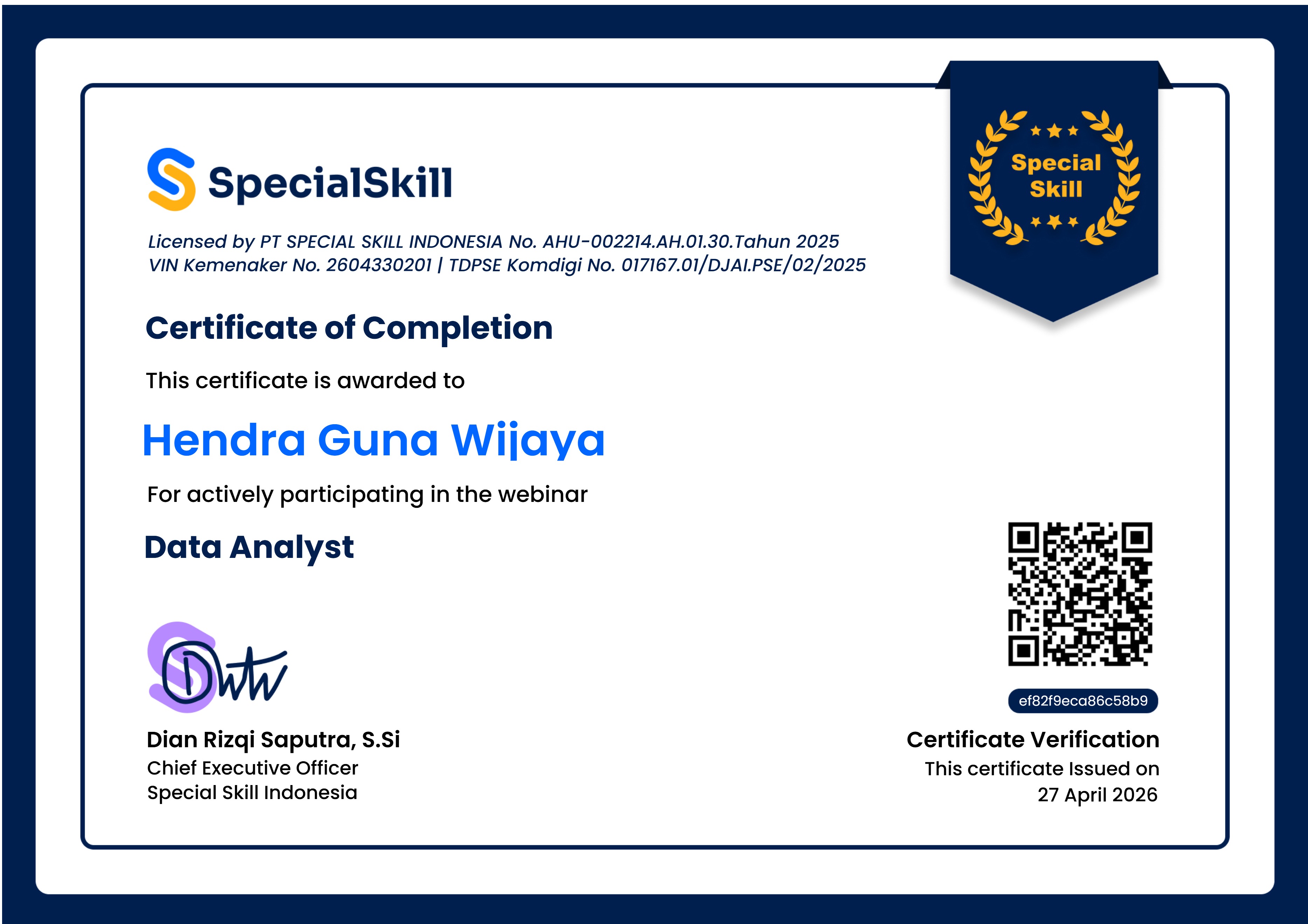 Data Analyst